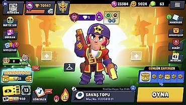 Brawl Stars hesabı 70k kupali hesab satilir deyerinnen qat qat ucuz