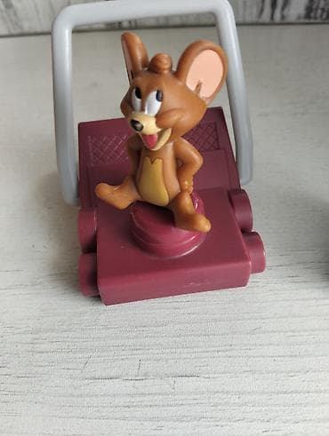 ucuz oyuncaqlar: Mcdonald's oyuncaqları-Tom və Jerry temalı kiçik fiqurlar dəsti - — 4