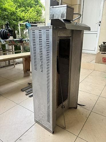 Restoran, kafe avadanlığı: Alınıb İstifadə edilməmiş qazla işləyən dik şiş döner aparatı Məhsul — 2