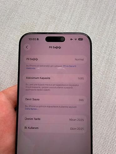 apple m1: IPhone 16 Pro Max, 256 GB, Black Titanium, Zəmanət, Barmaq izi, Simsiz şarj — 5