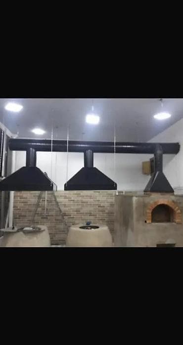 Restoran, kafe avadanlığı: Təndir və Mətbəx zontları Məhsul təsviri: - Təndir və kömürlə işləyən — 10