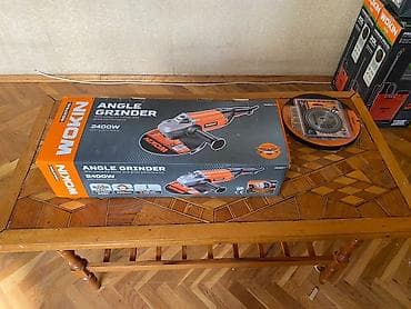WOKIN bucaqslı daşlayıcı (Angle Grinder) - Güc: 2400W -