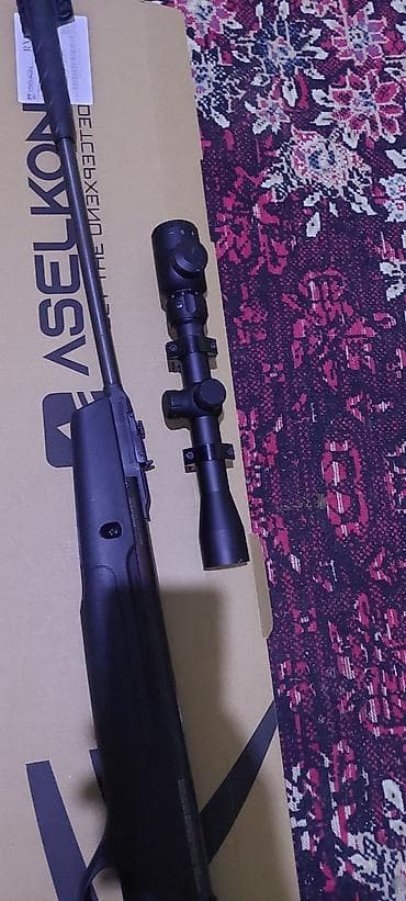 Tavan: Məhsul: ASELKON Ram air tüfəngi + optik nişangah dəsti Təsvir: - — 2