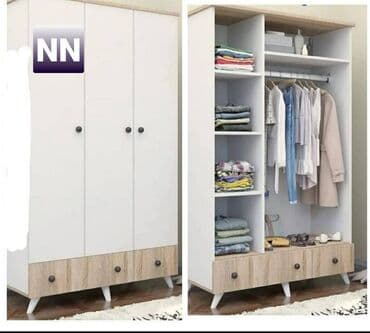 Yeni, Açılan, 3 qapılı Künc dolab, Ayaqqabı dolabı, Türkiyə
