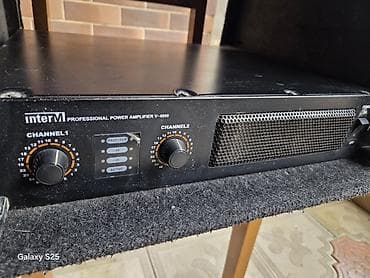 InterM V-4000 Professional Power Amplifier - İki kanallı (CHANNEL
