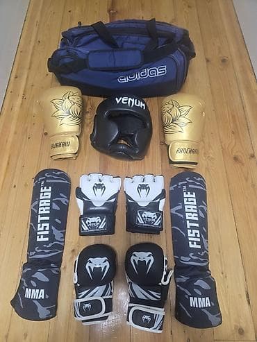 MMA və döyüş idmanları üçün tam avadanlıq dəsti - İdman çantası