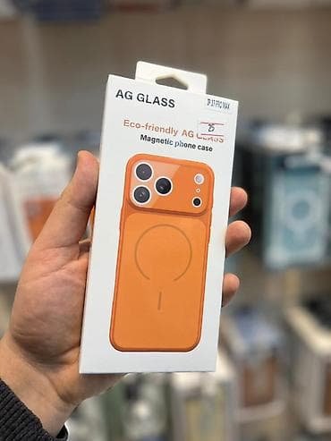 iphone qusar: AG GLASS maqnitli telefon qabı - Model uyğunluğu: iPhone 17 Pro Max — 1