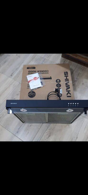 вытяжка встраиваемая 60: Вытяжка цвет - Черный, Новый — 2