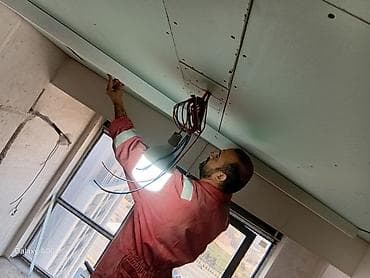 Xidmət: Alçıpan tavan və suvaq/aboy işləri - Alçıpan asma tavanların