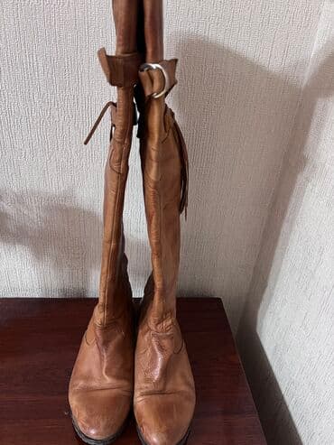 tangetka ayaqqabi modelleri: Tuflilər, Ölçü: 37, rəng - Qəhvəyi, İşlənmiş — 10