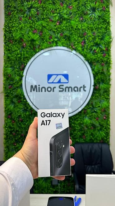 a7 samsung ekran: Samsung Galaxy A17, 128 GB, rəng - Qara — 1