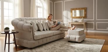 həsənoğlu mebel şirkəti: İşlənmiş, Divan, 2 kreslo, Kreslo, Bazalı, Açılan — 1