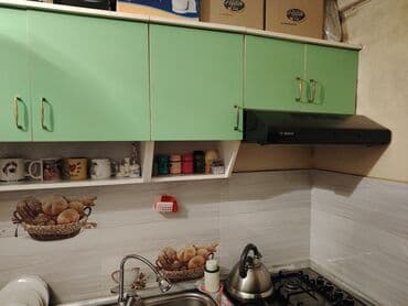 ENDİRİM OLACAQ TƏCİLİ SATILIR KÖÇLƏ BAĞLI!!! Şkafların altında Bosch