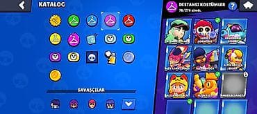 kostum: Brawl Stars hesabı – yüksək səviyyəli kosmetikalar və böyük kubok — 4