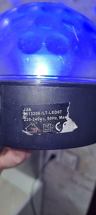 usaq oturacaqlari: Disko işıq layihoru – JJA LT-LED07 - Rəngli LED işıq effektləri — 4