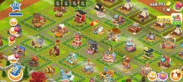 Süd sağan aparatlar: Oyun hesabı – Hay Day (Supercell) - Səviyyə: 173 (növbəti səviyyə 174 — 6