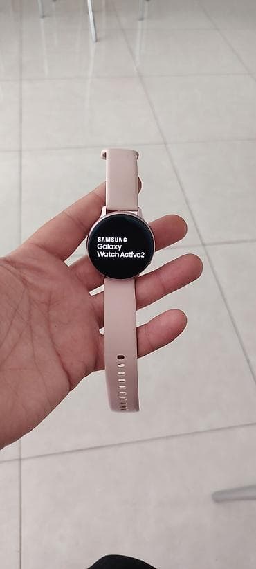 smat: Samsung Galaxy Watch Active2 – rose qızılı rəngdə ağıllı saat. - — 9