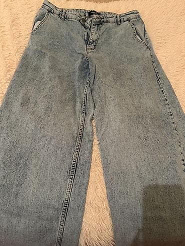Другая мужская одежда: MDN Jeans markalı açıq mavi rəngli denim şalvar. Xüsusiyyətlər: - — 2