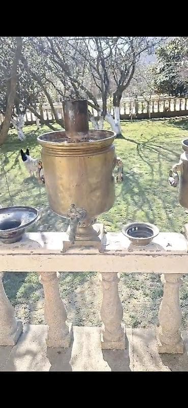 самовар баку: Старинный самовар, 1890 год, Медь — 4