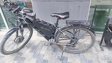 Elektrik velosipedlər: İşlənmiş Elektrik velosipedi 28", sürətlərin sayı: 9, 500-750 Vt — 6
