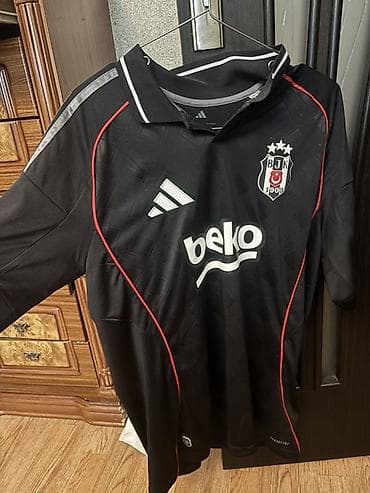 Futbolkalar: Futbolka, Adidas, M, rəng - Qara — 1