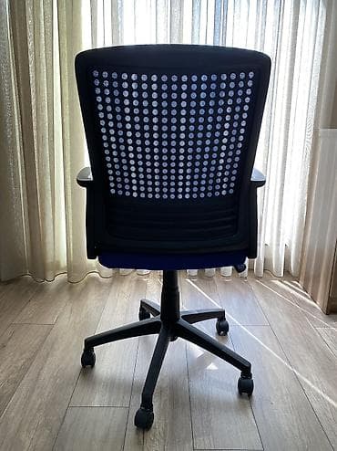 ofis aksesuarları: İşlənmiş, Təkərli, Qolları tənzimlənmir, Parça — 7