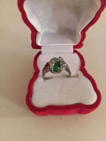 beş qaş üzüklər: Zərif üzük dəsti - Model: 3 fərqli dizaynlı qadın üzüyü - Material — 3