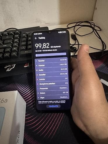 bakcell operator əlaqə: Honor X6a, 128 GB, rəng - Qara, İki sim kartlı — 3