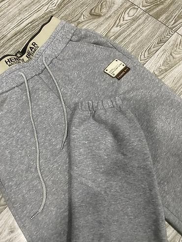 boz şalvar: İdman dəsti, S, rəng - Boz — 1