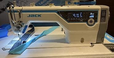 Tikiş maşınları: JACK A5E sənaye tikiş maşını - Elektron idarəetmə paneli və LED — 2