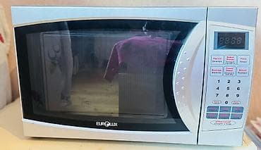 sobası: Mikrodalğalı soba Eurolux, Ayrıca dayanan, Qril ilə, rəng - Gümüşü — 1