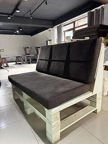 paletdən mebel: Divan, Açılmayan, Bazasız, Parça, Çatdırılma yoxdur — 3