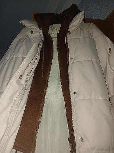 krick eau de parfum: Qadın/Unisex qışlıq pufik gödəkçə - Rəng: açıq krem (tünd qəhvəyi — 2