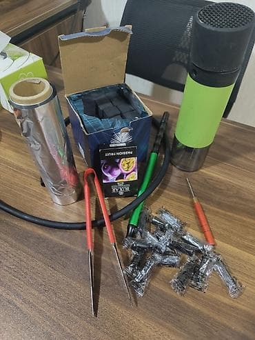 bas: Daşınan mini nərgilə seti - Kompakt, silindrik gövdə: yaşıl rəngli — 4