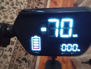 2 ci el scooter: Elektrik skuter – oturacaqlı model Xüsusiyyətlər: - Rəqəmsal LCD — 4