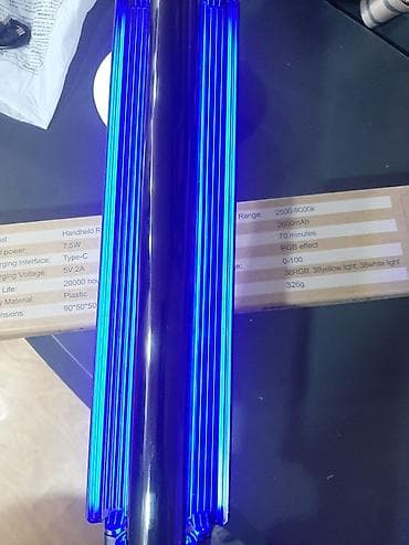 işığ: Portativ RGB LED İşıq Çubuğu upokovkada tep tez - Model: Handheld RGB — 5