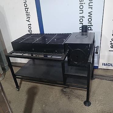Manqal, Kömür, Yeni, Setka ilə