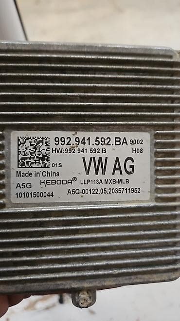 Məhsul: Orijinal VW/Audi far üçün LED idarəetmə modulu və korrektor