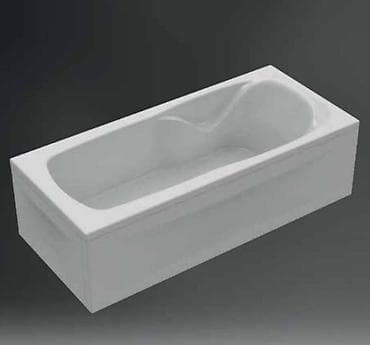 Akril vanna – düzbucaqlı model - Material: yüksək keyfiyyətli akril