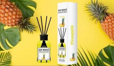 qamış: Qamış diffuzor, ətraf mühitə davamlı və xoş ətir yaymaq üçün istifadə — 16