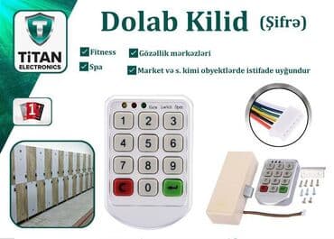 Dolab kilid RFID TY-24 Ağıllı elektron dolab kilid sistemi sizə teklif — 1