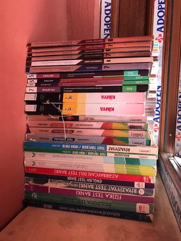 Тесты: Test kitablar. Ucuz qiymətə. köhnə testlər 50 qəpiyə. Kitablar 3-4 — 4