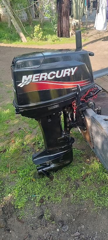 Mercury 30 pk xarici asma qayığ motoru - Marka/model: Mercury 30 -