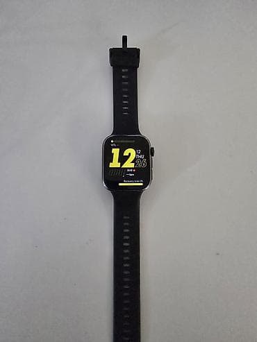 iphone xs max yeni: Smart saat, Huawei, Sensor ekran, rəng - Qara — 4