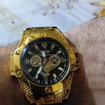 rezinka: Qol saatı, rəng - Qızılı — 3