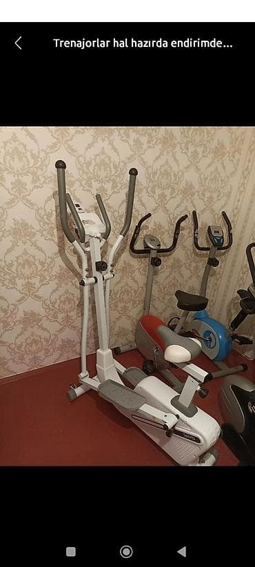 Elliptik trenajor, idman zalında və ya ev şəraitində məşq etmək üçün