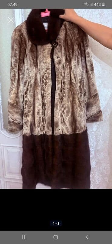 Digər qadın geyimləri: Təcili satılır: norka şuba 44 razmer.1000m.son qiymət - Model: uzun — 2
