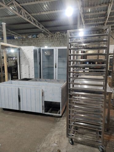 Soyuducu vitrinləri: Məhsul: Şüşəli soyuducu vitrin stendləri Təyinat: - Kafe, restoran — 9