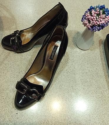 Мокасины и лоферы: Туфли, Dolce & Gabbana, Размер: 38, цвет - Черный, Б/у — 4