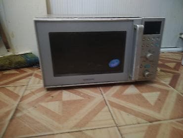 plazma televizoru: Mikrodalğalı soba Samsung, Mikrodalğalar ilə, rəng - Gümüşü — 2